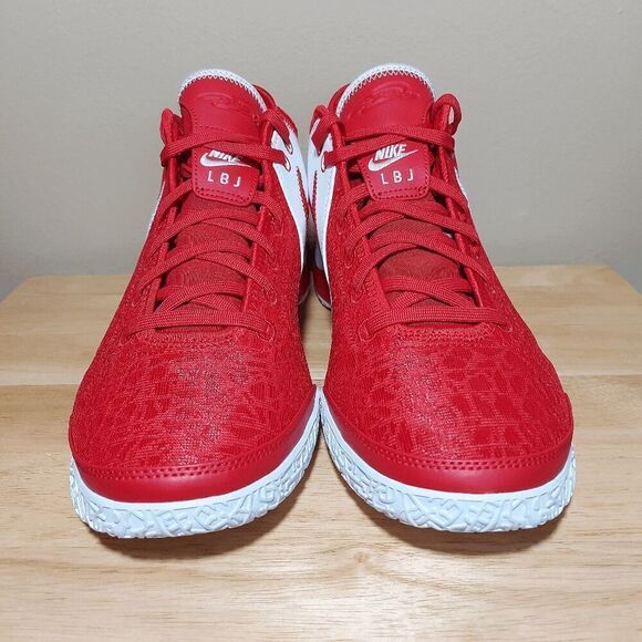 Nike Zoom LeBron NXXT Gen TB Promo Red White FN7092-600 Men's Size 11.5 - Picture 2 of 7